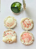 🐚 Handmade Seashell Compact Mirror – Pocket-Sized Ocean Treasure