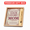 “I Want to Have Your Story” Heirloom Journal | A Timeless Gift for Mom and Dad