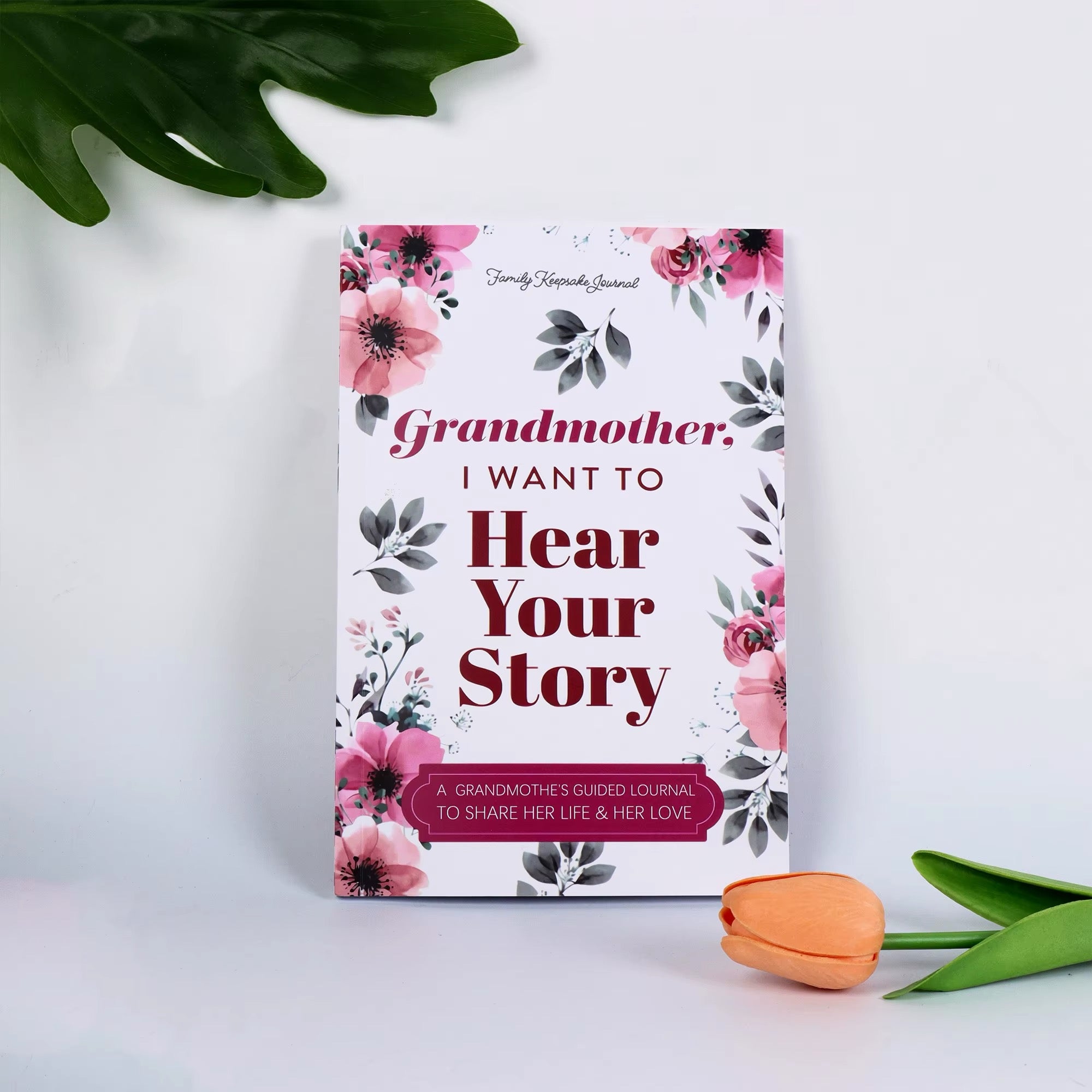 Grandmother, I want to hear your story - A perfect gift for your grandmother—from the heart.