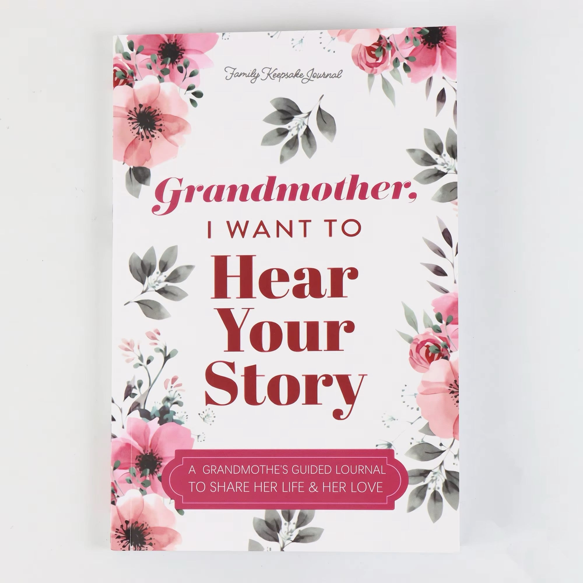 Grandmother, I want to hear your story - A perfect gift for your grandmother—from the heart.