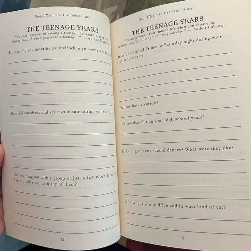 Mom, I want to hear your story book-Perfect gift to your mom