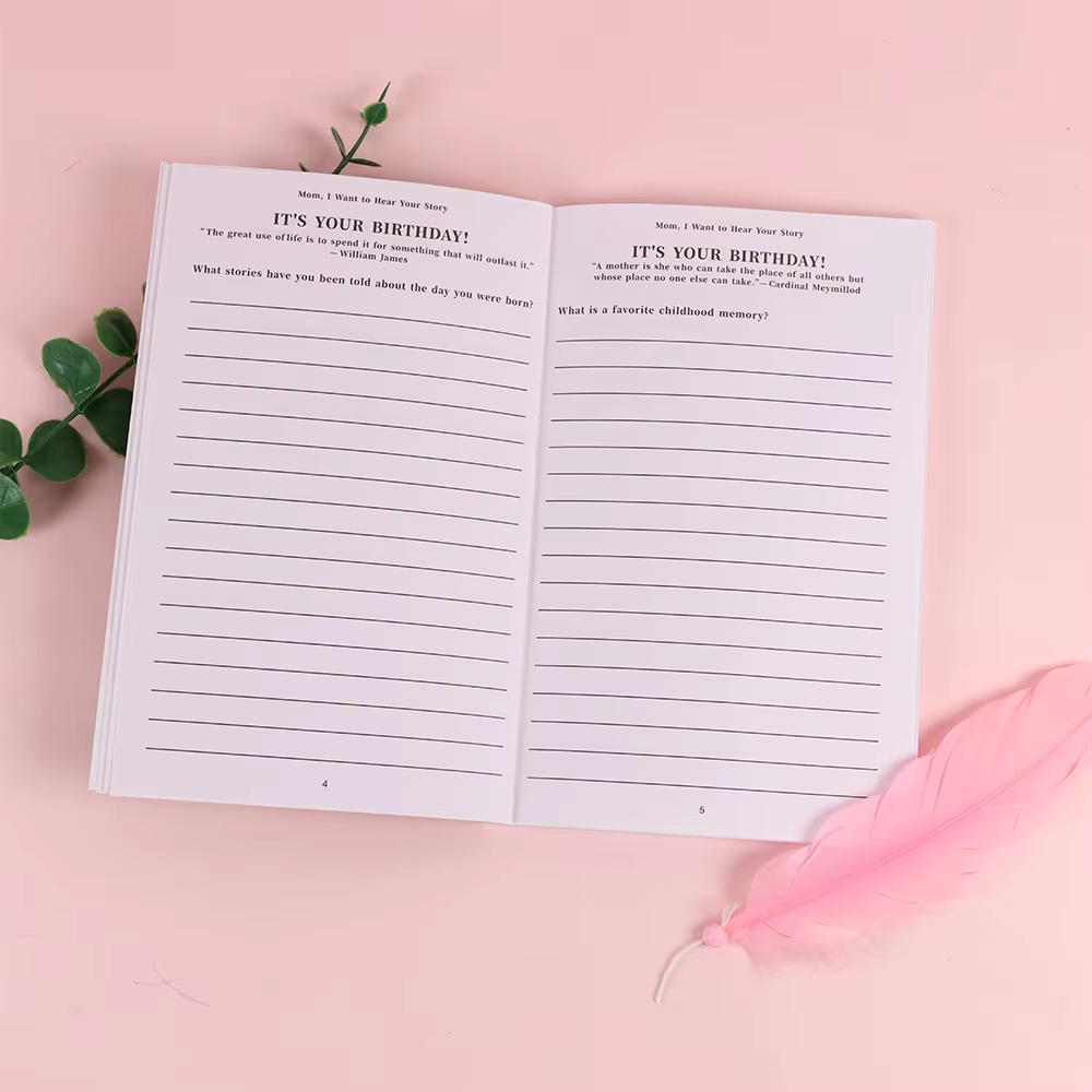 Mom, I want to hear your story book-Perfect gift to your mom